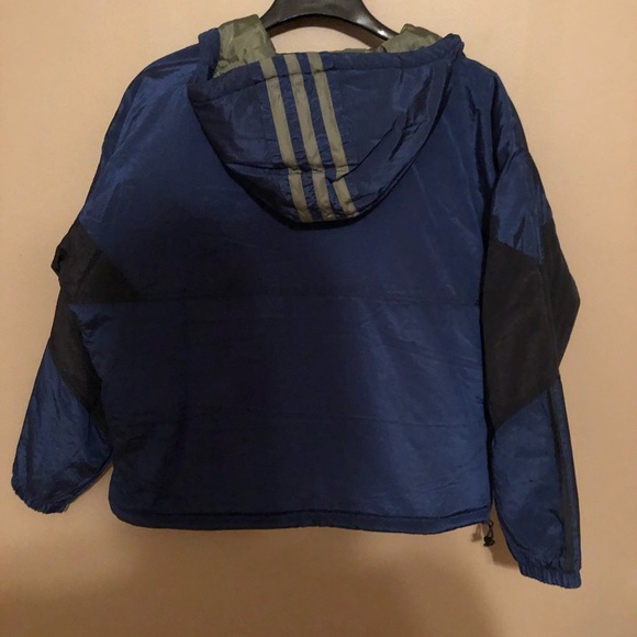 adidas anorak puffy jacket